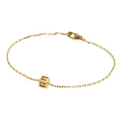 Gucci G Cube Bracelet K18 Yellow Gold Women's GUCCI