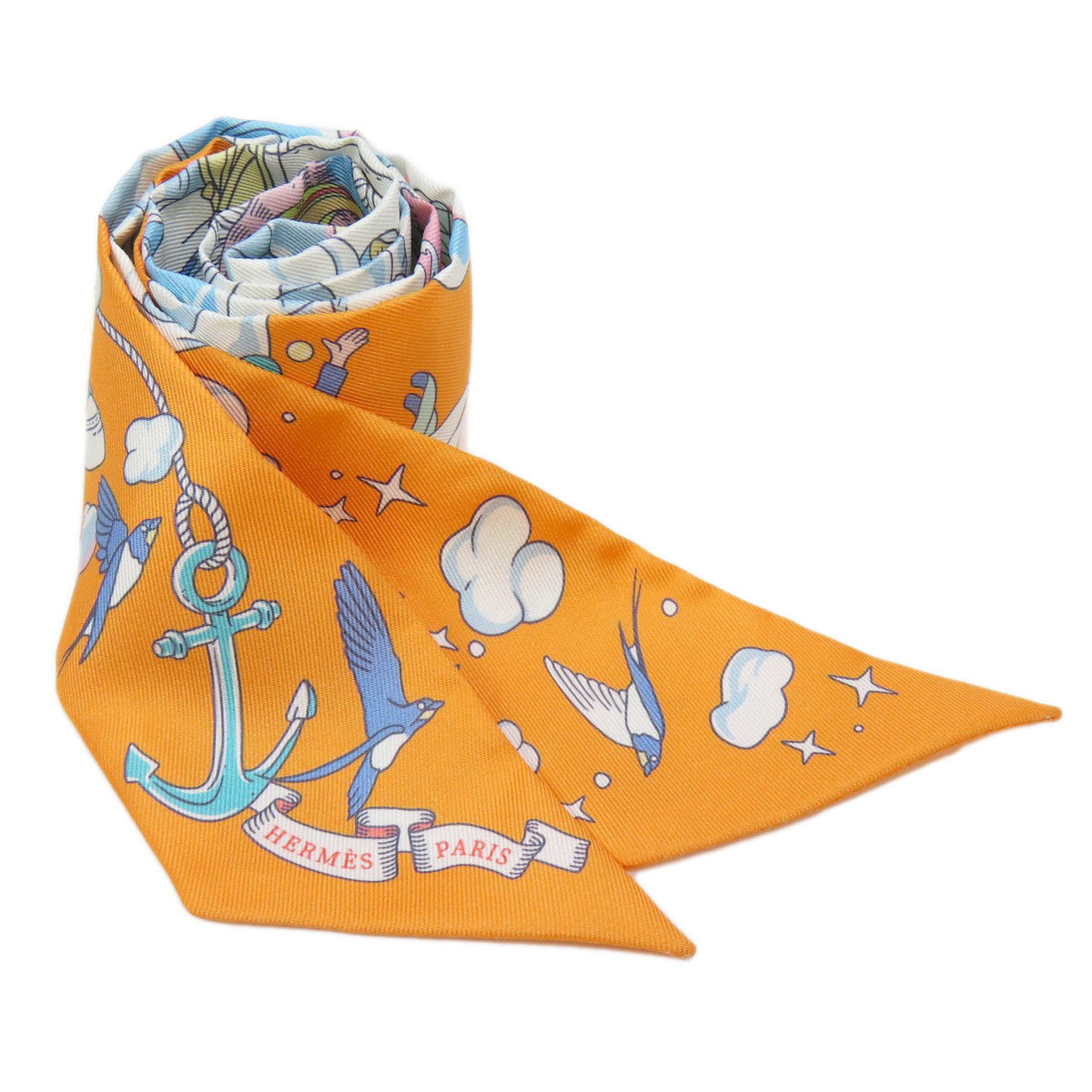 Hermes Twilly Scarf Silk Women's HERMES