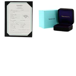 Tiffany Solitaire Diamond I-VVS2-VG Ring, Platinum PT950, Women's, TIFFANY&Co.