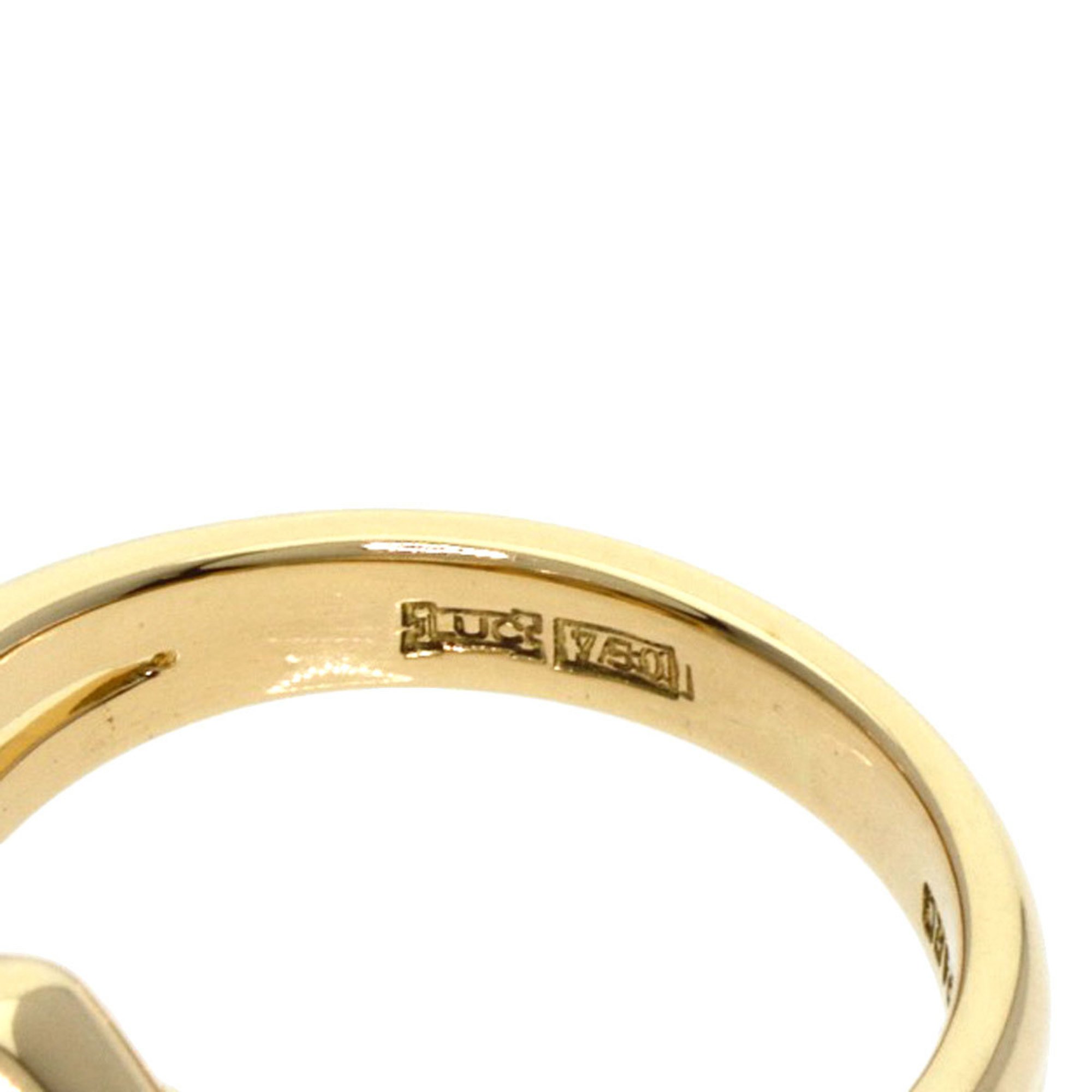 Chopard Happy Diamonds Ring, 18K Yellow Gold, Women's