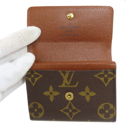 Louis Vuitton M61930 Porto Monnaie Plat Wallet/Coin Case Monogram Canvas Women's LOUIS VUITTON