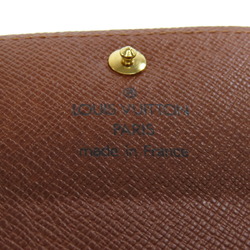 Louis Vuitton M61930 Porto Monnaie Plat Wallet/Coin Case Monogram Canvas Women's LOUIS VUITTON