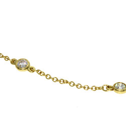 Tiffany & Co. by the Yard 6P Diamond Bracelet, 18K Yellow Gold, Women's, TIFFANY