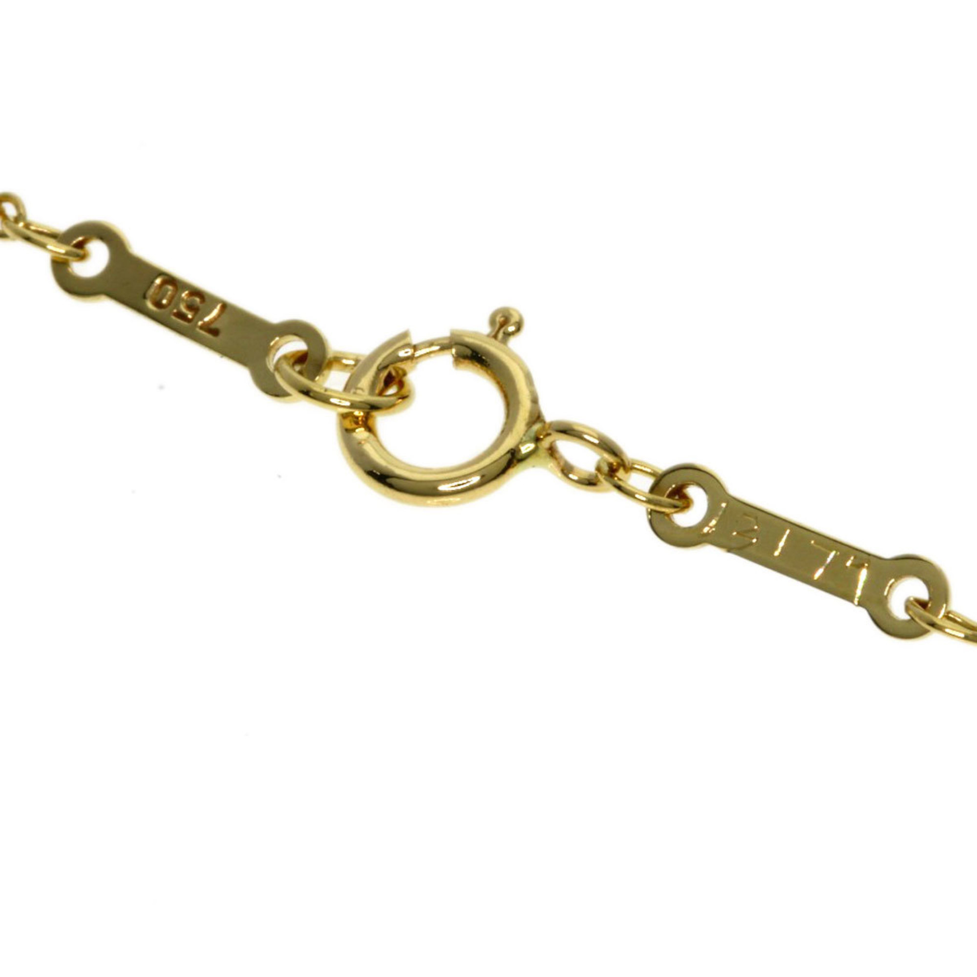 Tiffany & Co. by the Yard 6P Diamond Bracelet, 18K Yellow Gold, Women's, TIFFANY