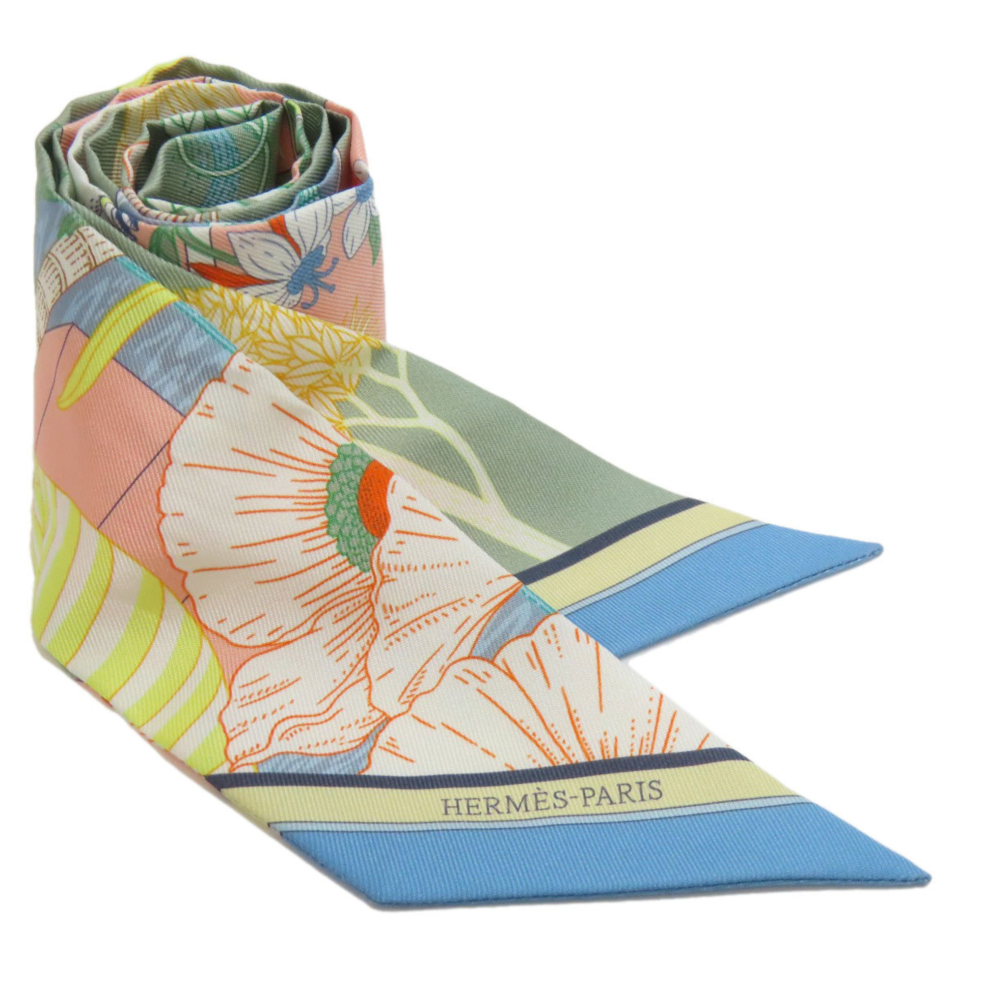 Hermes Twilly Scarf Silk Women's HERMES