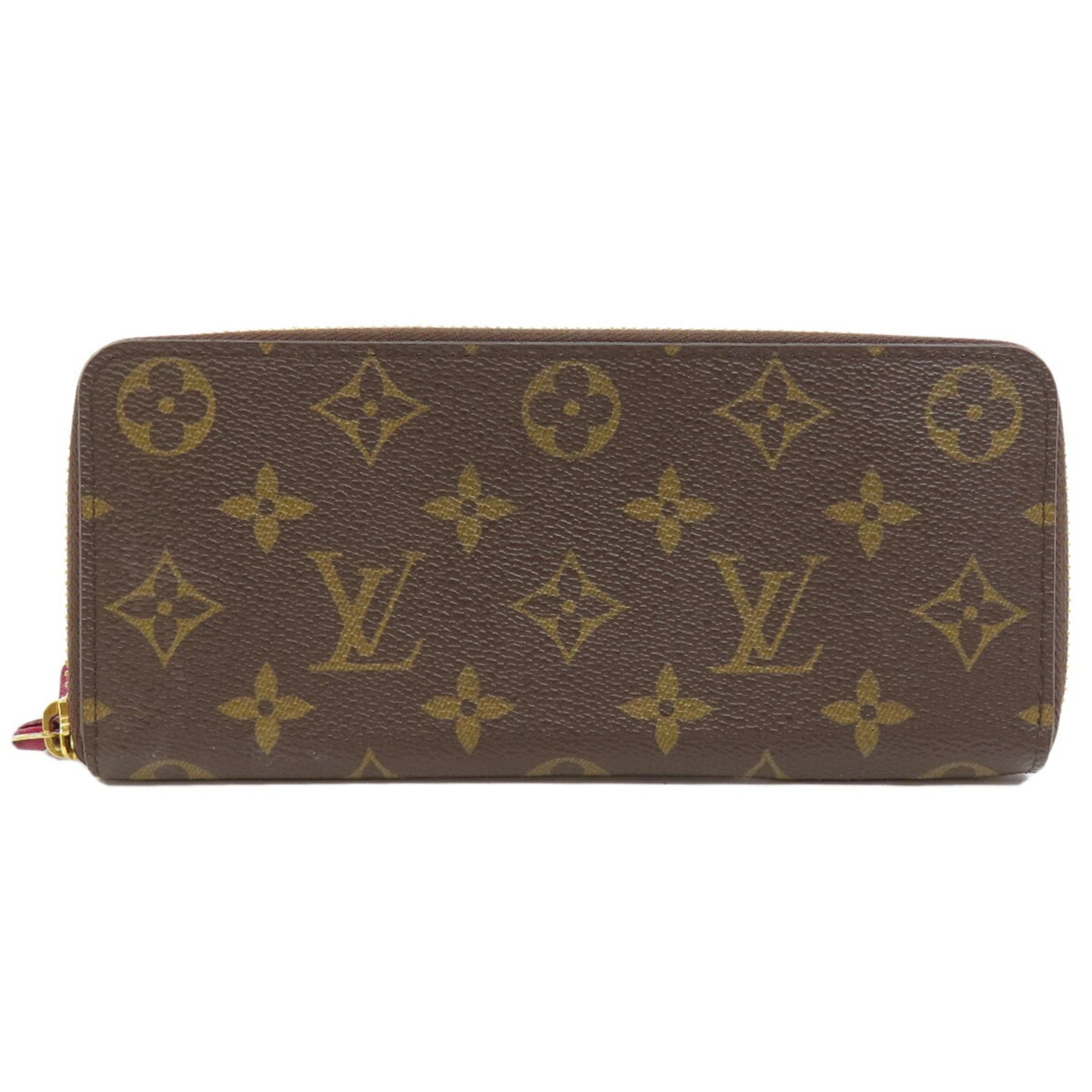 Louis Vuitton M60742 Portefeuille Clemence Long Wallet Monogram Canvas Women's LOUIS VUITTON