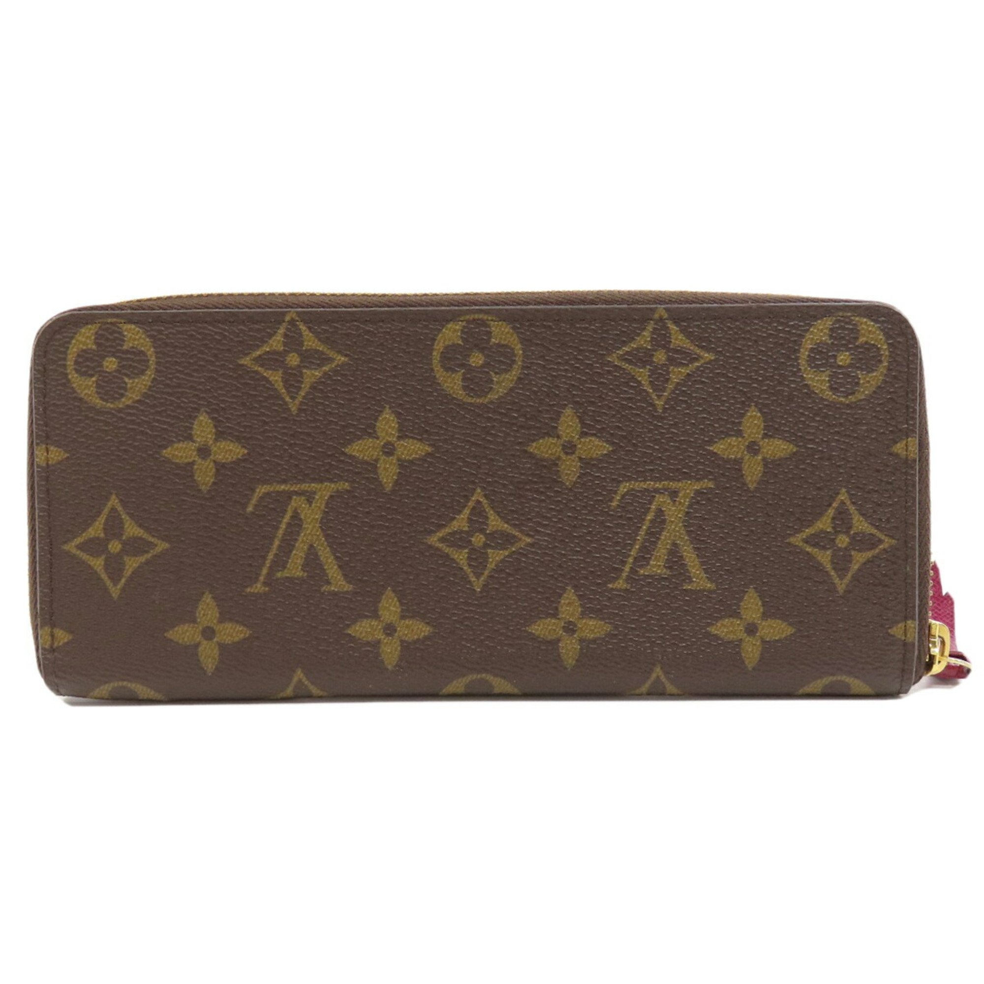 Louis Vuitton M60742 Portefeuille Clemence Long Wallet Monogram Canvas Women's LOUIS VUITTON