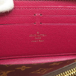 Louis Vuitton M60742 Portefeuille Clemence Long Wallet Monogram Canvas Women's LOUIS VUITTON