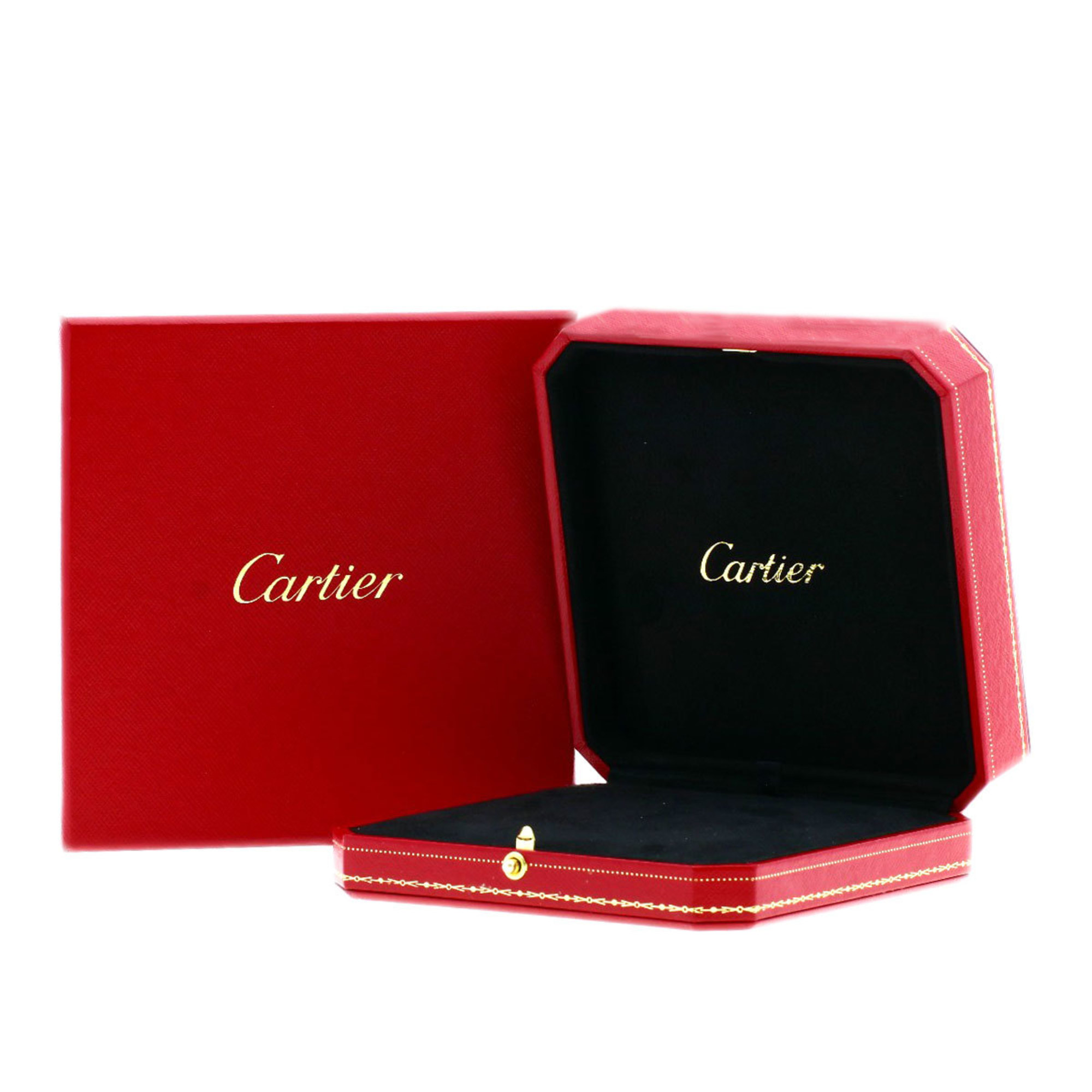 Cartier Baby Trinity Necklace K18 Yellow Gold K18PG K18WG Women's CARTIER