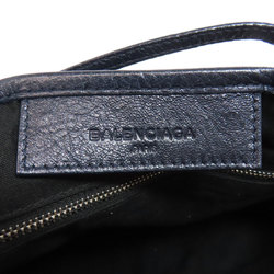 Balenciaga 390346 Navy Cabas XS Handbag Canvas Leather Women's BALENCIAGA