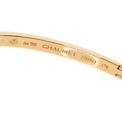 Chaumet Lien Evidence Diamond #17 Bracelet K18 Pink Gold Women's