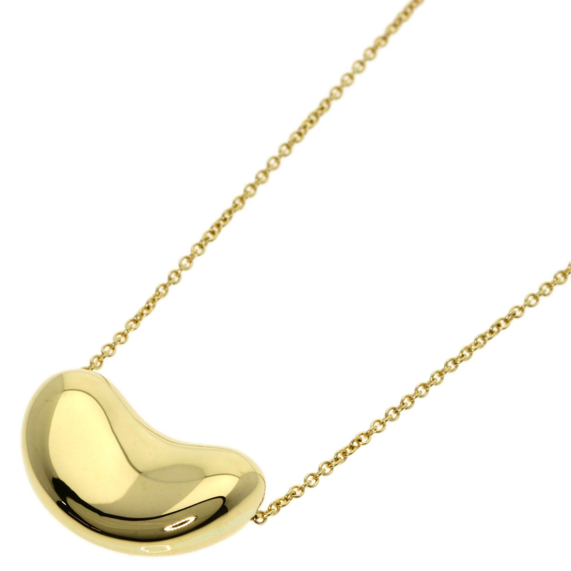 Tiffany Bean Necklace, 18K Yellow Gold, Women's, TIFFANY&Co.