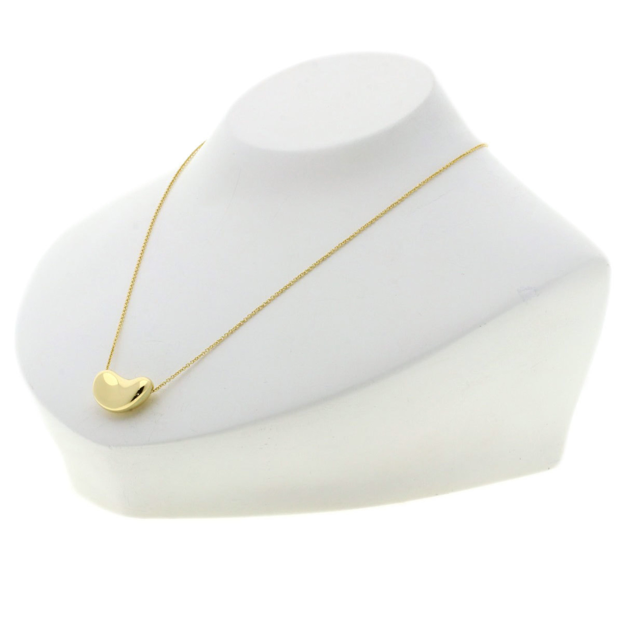 Tiffany Bean Necklace, 18K Yellow Gold, Women's, TIFFANY&Co.