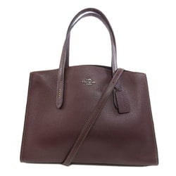 Coach 25137 Charlie Carryall Tote Bag Leather Women's COACH