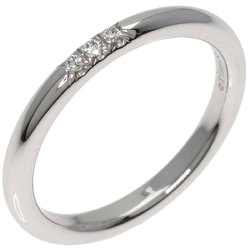 Tiffany & Co. Forever Wedding 3P Diamond Ring, Platinum PT950, Women's, TIFFANY