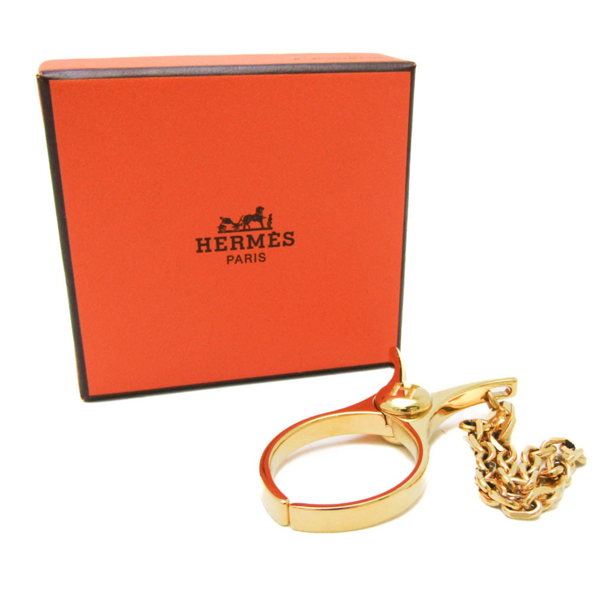 Hermes Women's Glove Holder Gold Filou