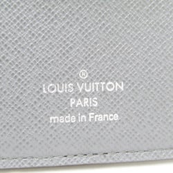 Louis Vuitton Taiga Pocket Organizer M32656 Taiga Leather Card Case Glacier