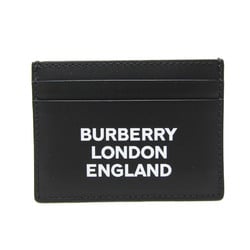 Burberry 8009213 Leather Card Case Black