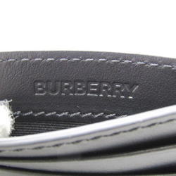 Burberry 8009213 Leather Card Case Black