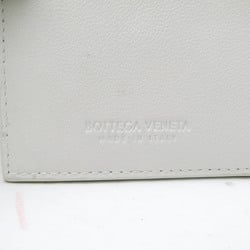 Bottega Veneta Intrecciato Cassette Fragment Case Women,Men Leather Coin Purse/coin Case White