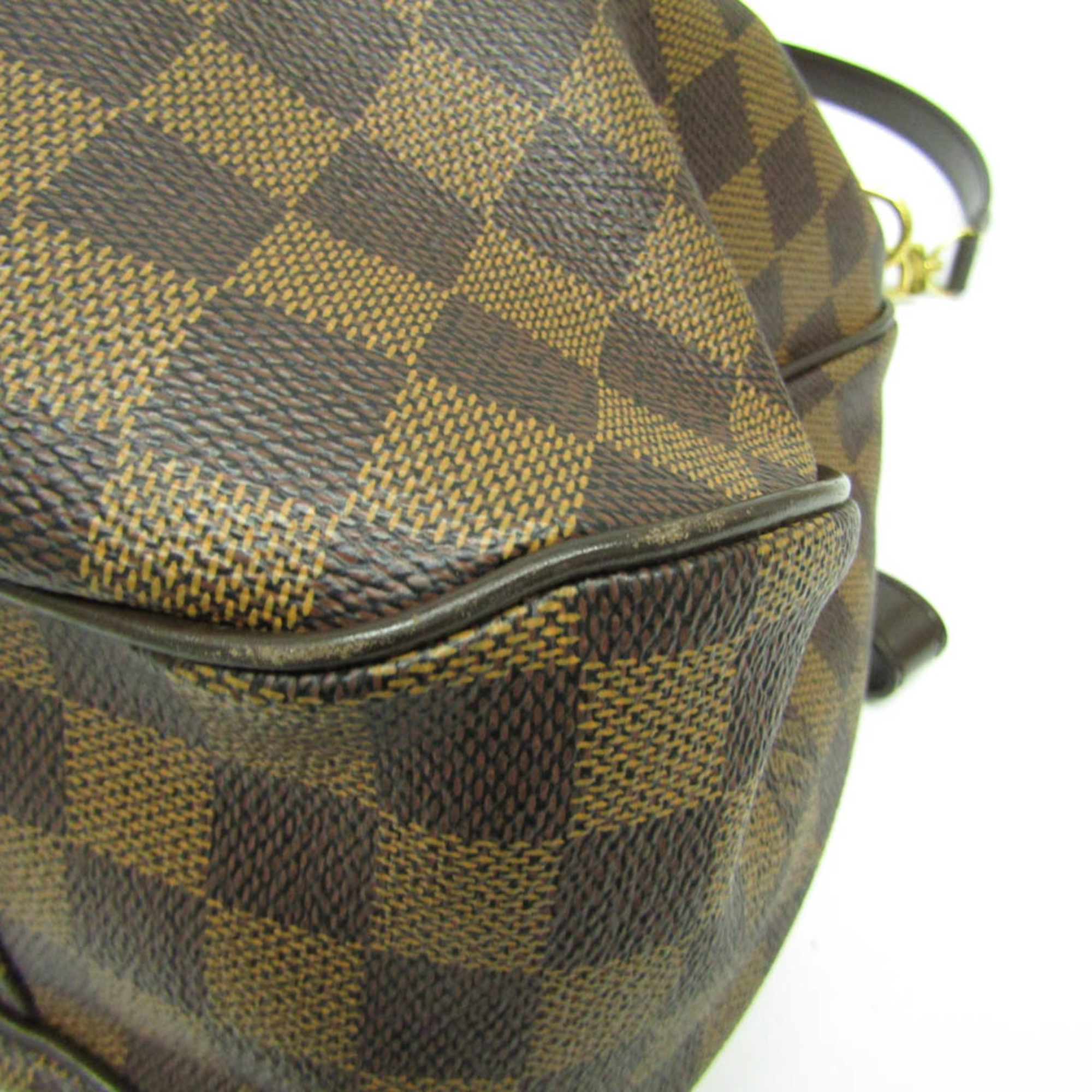 Louis Vuitton Damier Evora MM N41131 Women's Shoulder Bag Ebene