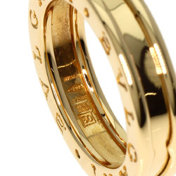 BVLGARI B-zero1 B-zero One Band XS #50 Ring, K18 Yellow Gold, Women's