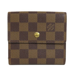 Louis Vuitton N61652 Porte Monnaie Bi-fold Wallet Damier Canvas Women's LOUIS VUITTON