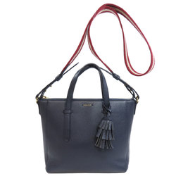 BALLY Bally Stripe Tote Bag Leather Women's