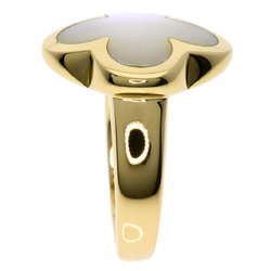 Van Cleef & Arpels Pure Alhambra Shell Ring, 18K Yellow Gold, Women's,