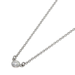 Tiffany & Co. by the Yard Diamond Necklace Platinum PT950 Women's TIFFANY