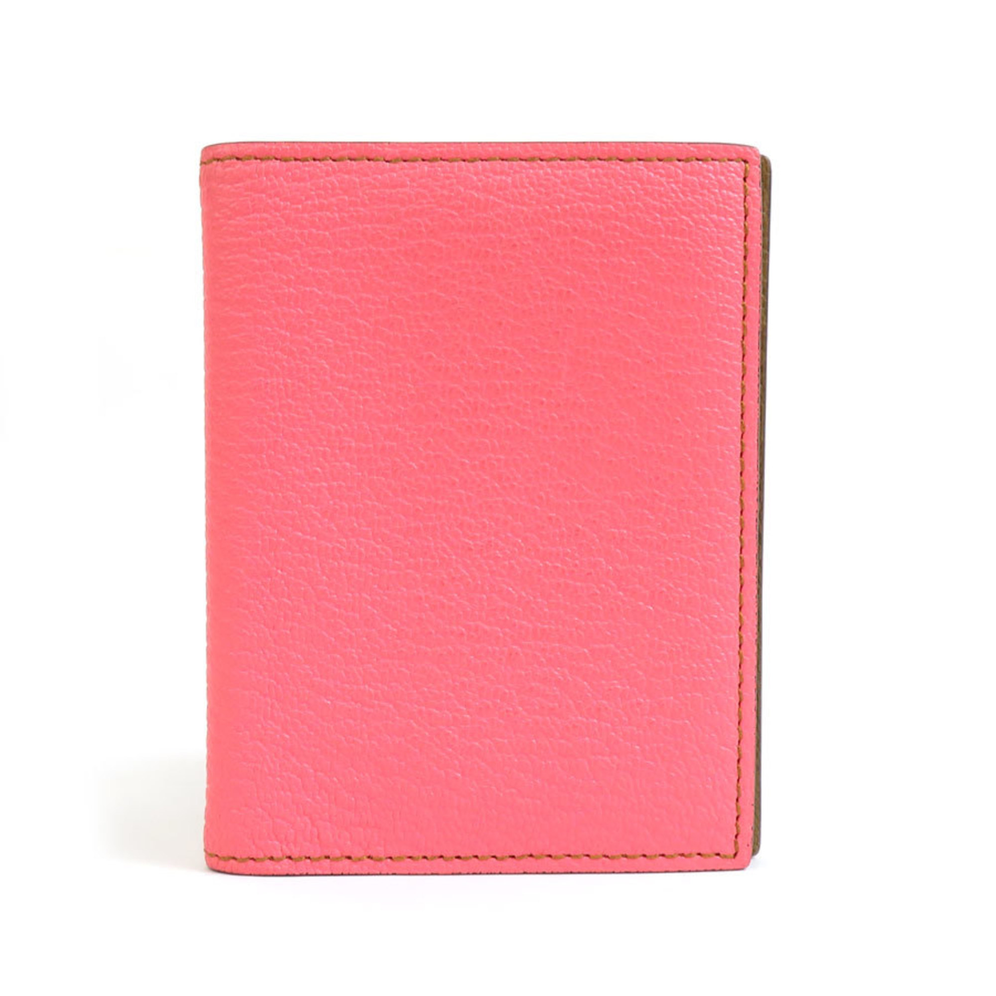 Hermes HERMES Notebook Cover Leather Pink Brown Women's e59062g