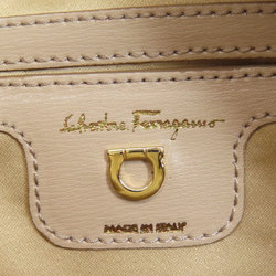 Salvatore Ferragamo Gancini metal motif shoulder bag leather women's