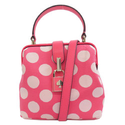 Kate Spade Polka Dot Handbag Canvas Women's