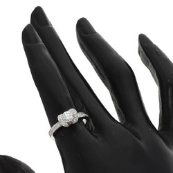 Tiffany & Co. Ribbon Engagement Diamond Ring, Platinum PT950, Women's, TIFFANY