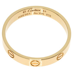 Cartier Love Ring #61 Ring, 18K Yellow Gold, Men's, Women's, CARTIER