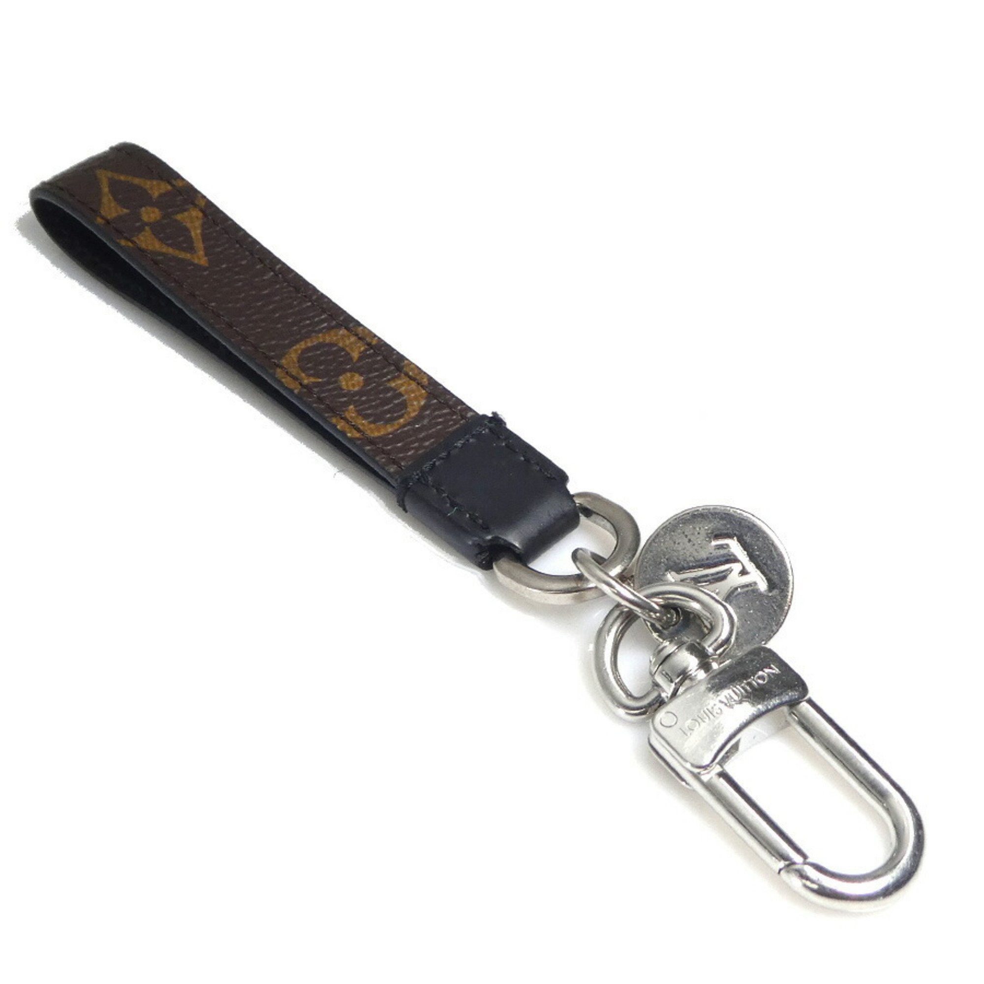 Louis Vuitton LOUIS VUITTON Charm Monogram Porte Cle Dragonne Canvas Brown Men's Women's M00853 h30460g