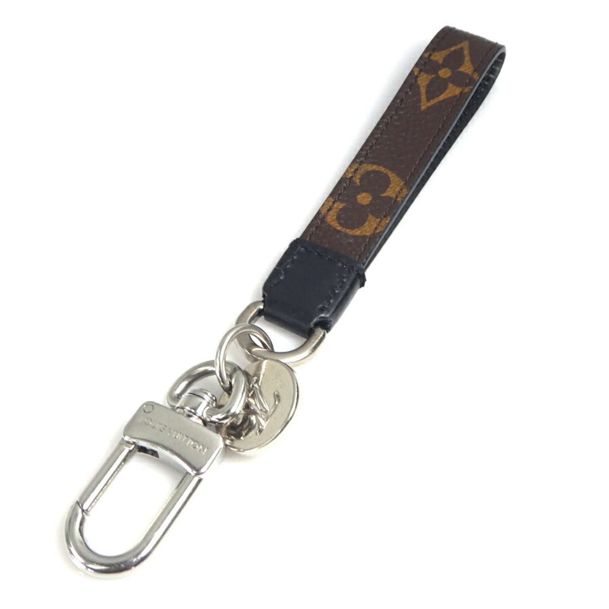 Louis Vuitton LOUIS VUITTON Charm Monogram Porte Cle Dragonne Canvas Brown Men's Women's M00853 h30460g