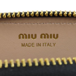 Miu Miu Miu embossed enamel wallets and coin cases for women MIUMIU