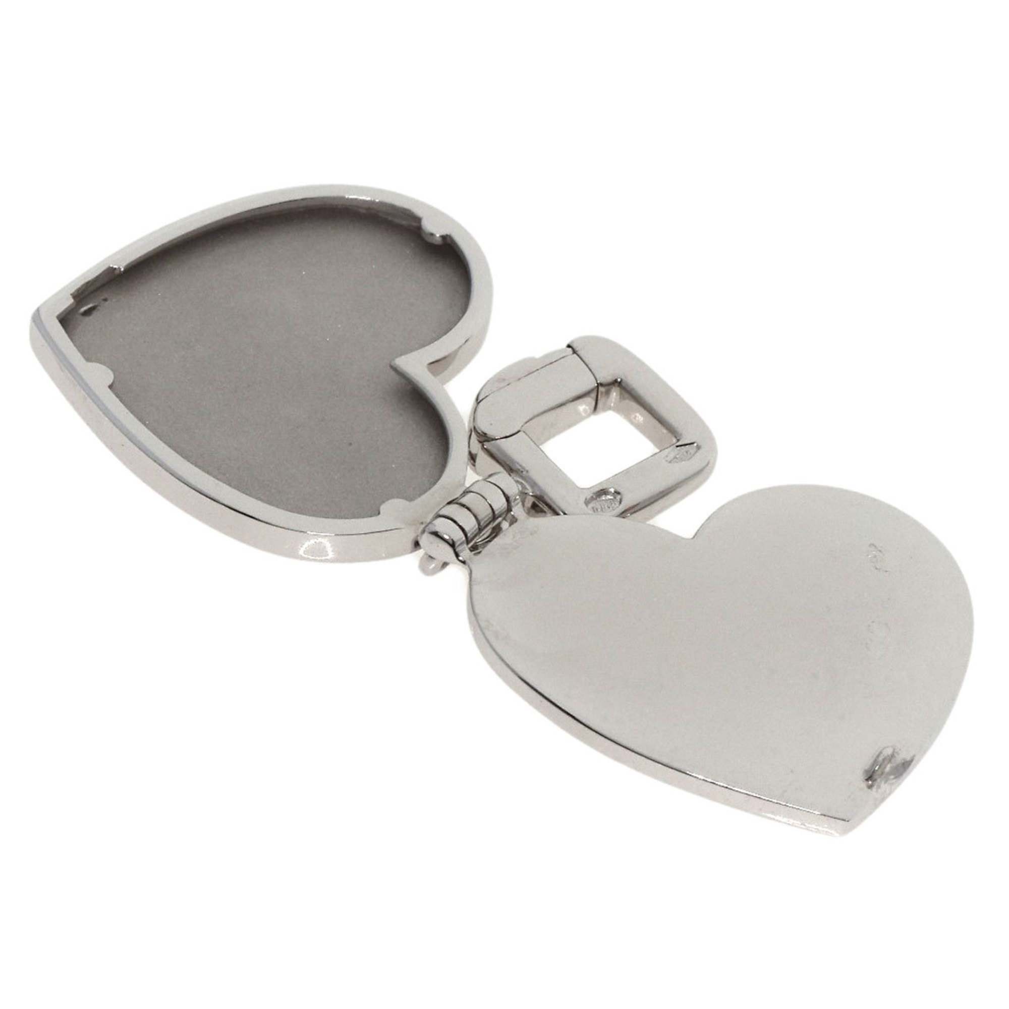 Louis Vuitton Pendant Cool Heart Charm Top K18 White Gold Women's LOUIS VUITTON