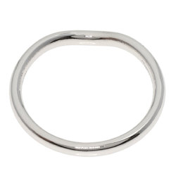 Tiffany Curved Band Ring, Platinum PT950, Women's, TIFFANY&Co.