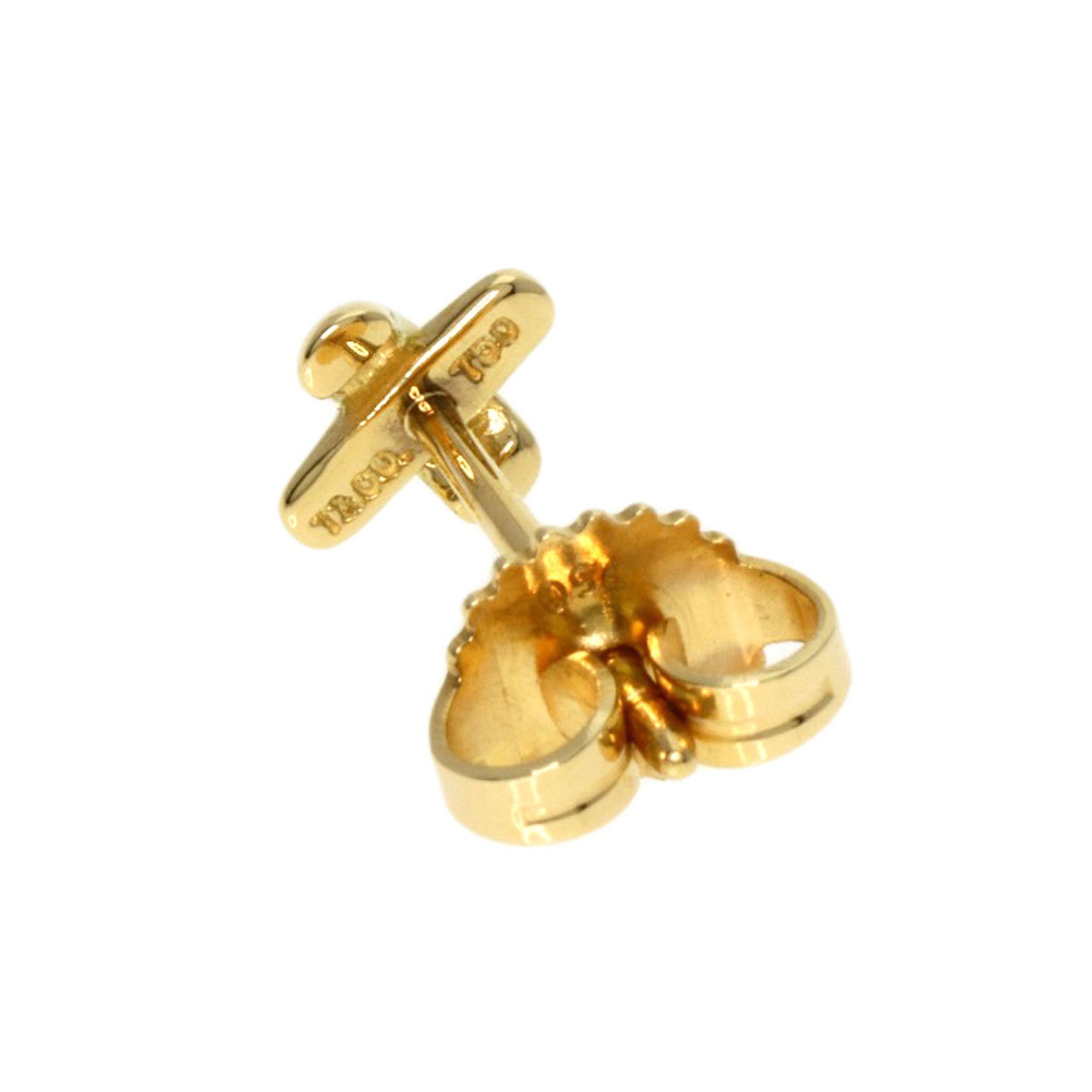 Tiffany & Co. Cross Stitch Single Earrings, 18K Yellow Gold, Women's, TIFFANY