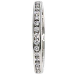 Tiffany Channel Eternity Diamond Ring, Platinum PT950, Women's, TIFFANY&Co.