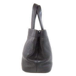 PRADA 1BG390 Punching Tote Bag Calf Leather Women's