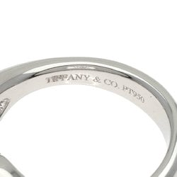 Tiffany & Co. Double Teardrop Diamond Ring, Platinum PT950, Women's, TIFFANY