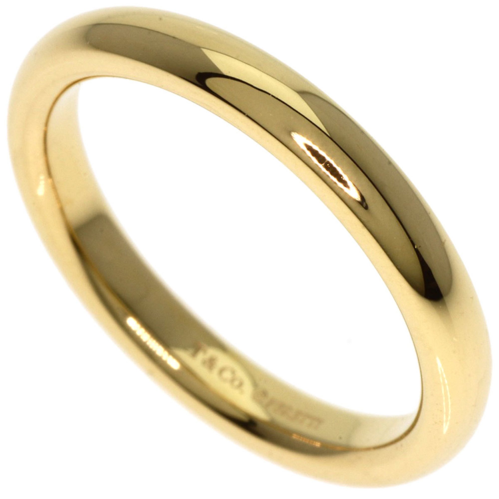 Tiffany Classic Band Ring, 18k Yellow Gold, Women's, TIFFANY&Co.