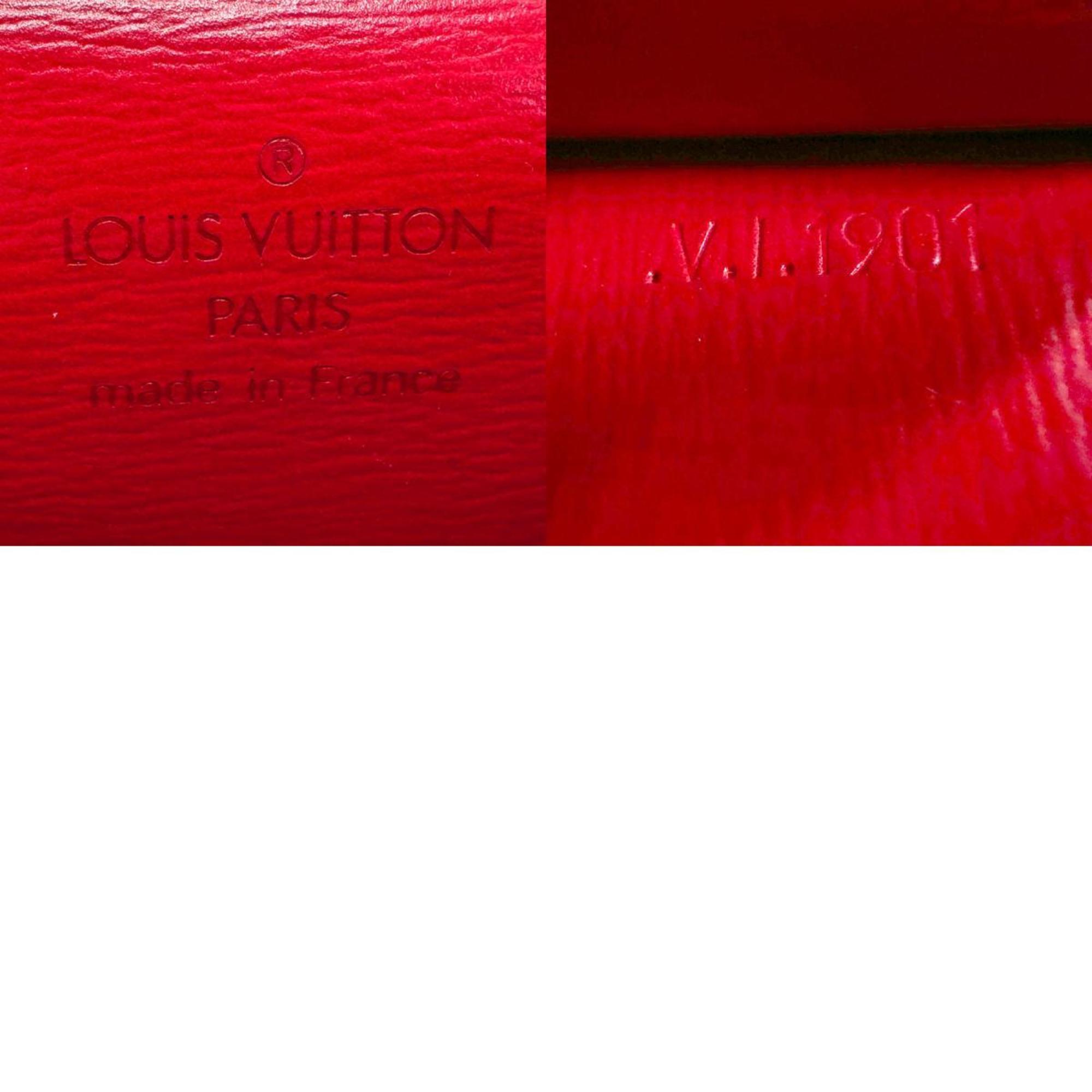 Louis Vuitton LOUIS VUITTON Waist Bag Belt Epi Pochette Santur Tilsit Leather Castilian Red Men's Women's M52607 z2132