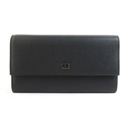 Christian Dior Long Wallet Leather Black Men's h30452i