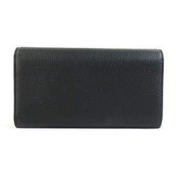 Christian Dior Long Wallet Leather Black Men's h30452i