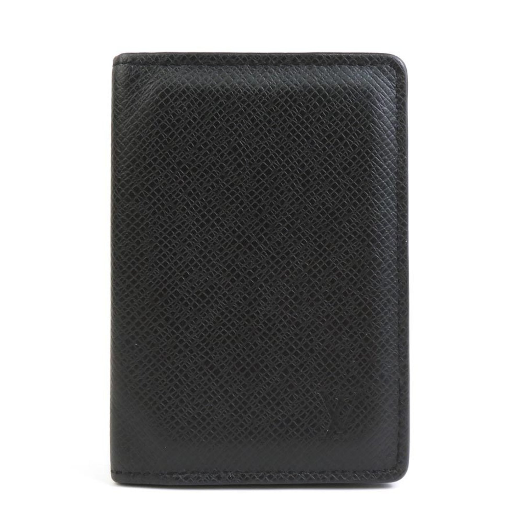 Louis Vuitton LOUIS VUITTON Business Card Holder/Card Case Taiga Ardoise Men's M30537 r10126g