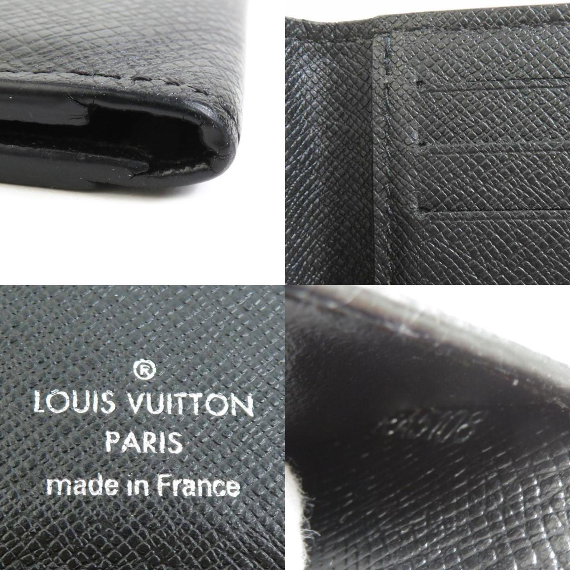 Louis Vuitton LOUIS VUITTON Business Card Holder/Card Case Taiga Ardoise Men's M30537 r10126g